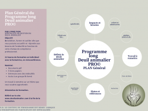 Formation Deuil animalier PRO